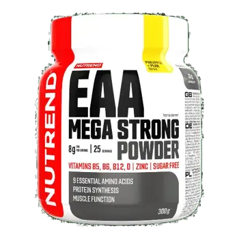 NUTREND EAA Mega Strong Powder Есенциални Аминокиселини - 300 грама, 25 дози