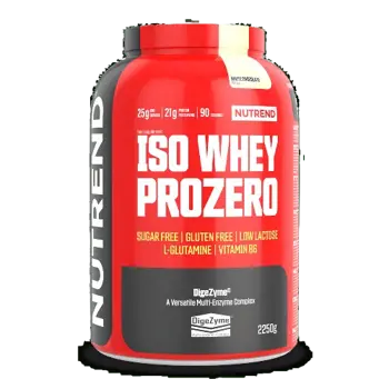NUTREND Iso Whey Prozero Суроватъчен Протеин Изолат - 2250 грама, 90 дози