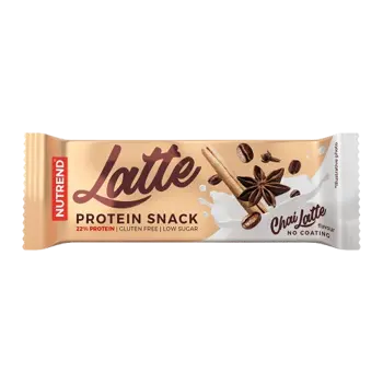 NUTREND Latte Protein Snack Протеинов Бар - 30 бара x 40 грама, 30 дози