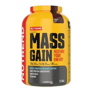 NUTREND Mass Gain Гейнър - 2100 грама, 30 дози