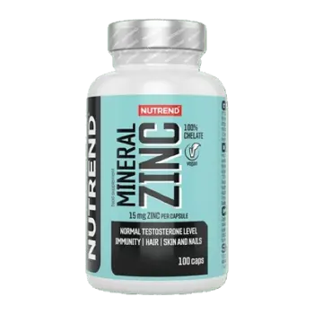 NUTREND MINERAL ZINC 100% CHELATE Цинк - 100 капсули, 100 дози