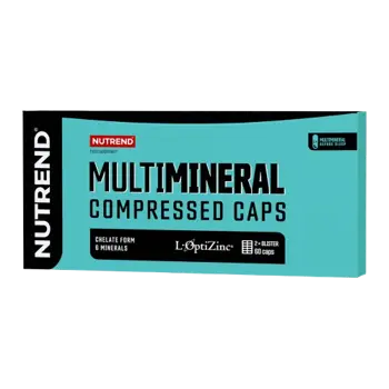NUTREND Multimineral Compressed Caps Мултиминерали - 60 капсули, 60 дози
