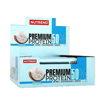 NUTREND Premium Protein 50 Bar Протеинови Барoве - 16 бара x 50 грама, 16 дози