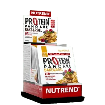 NUTREND Protein Pancake Протеинова Смес за Палачинки - 10 сашета x 50 грама, 10 дози