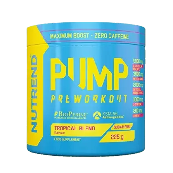 NUTREND Pump Предтренировъчен Продукт - 225 грама, 15 дози