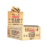 NUTREND Vegan Protein Crunchy Bar Протеинов Бар - 25 бара x 40 грама, 25 дози