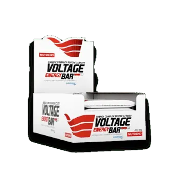 NUTREND Voltage Energy Bar Енергийни Барове - 25 бара x 65 грама, 25 дози