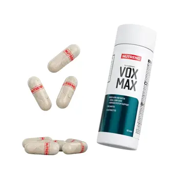 NUTREND Vox Max Формула за Подкрепа на Гласа - 60 капсули, 12 дози