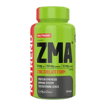 NUTREND ZMA Цинк с Магнезий и Витамин В6 - 120 капсули, 60 дози
