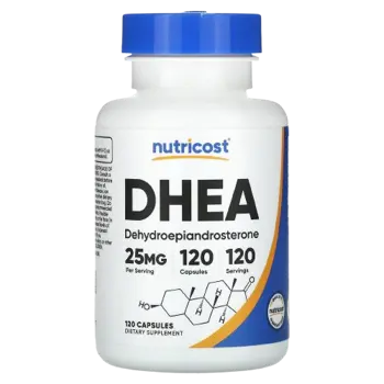 Nutricost DHEA, 25 мг. 120 капсули - Дехидроепиандростерон