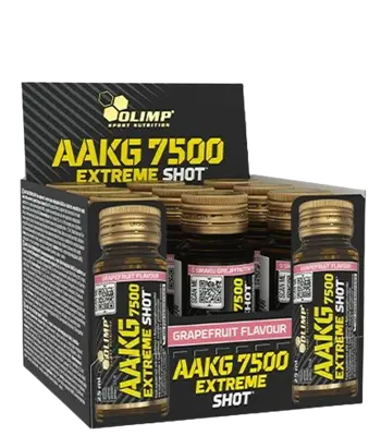 OLIMP AAKG 7500 мг Extreme Shot Box Течен Аргинин Алфа-Кетоглутарат