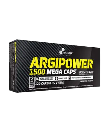 OLIMP Argi Power Mega Caps 1500 мг L-Аргинин Хидрохлорид - 120 капсули, 30 дози