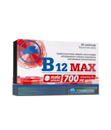 OLIMP B12 MAX 700 ug Витамин В12 - 60 таблетки, 60 дози