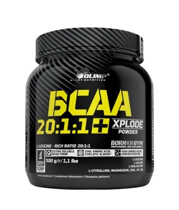 OLIMP BCAA 20:1:1 L-Левцин, L-Изолевцин и L-Валин на Прах