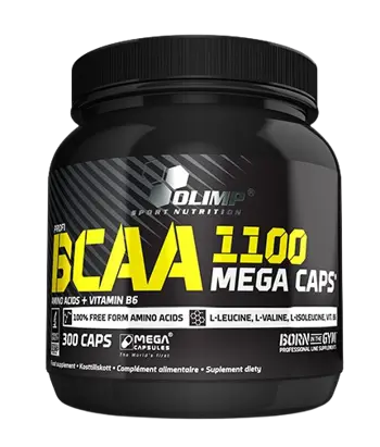 OLIMP BCAA Mega Caps 1100 мг L-Изолевцин, L-Валин и L-Левцин