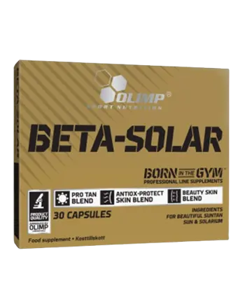 OLIMP Beta-SOLAR Антиоксидативен Комплекс - 30 капсули, 30 дози