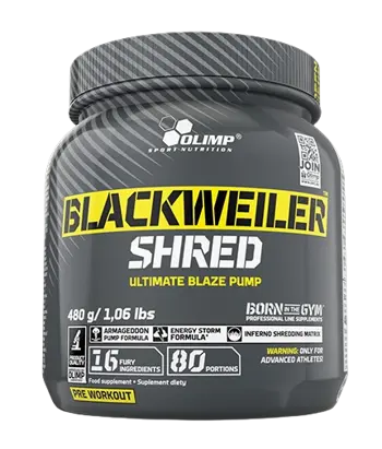 OLIMP Blackweiler Shred Предтренировъчен Азотен Бустър - 480 грама, 80 дози
