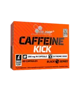 OLIMP Caffeine Kick 200 мг Кофеин на Капсули - 60 капсули, 60 дози