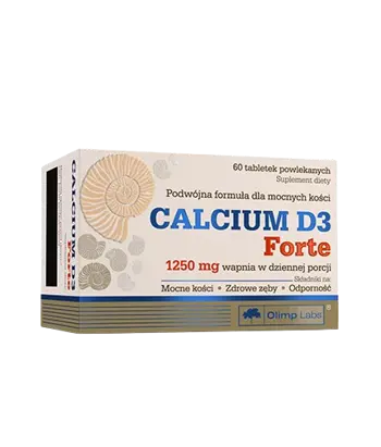 OLIMP Calcium D3 Forte Калций и Витамин D3 - 60 таблетки, 60 дози