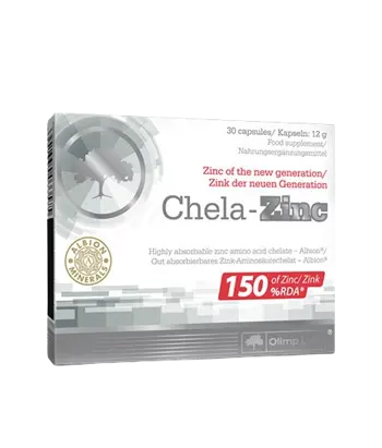 OLIMP Chela-Zinc 15 мг Цинк - 30 капсули, 30 дози