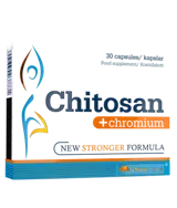 OLIMP Chitosan + Chromium 1200 мг / 100 ug Хитозан и Хром - 30 капсули, 10 дози
