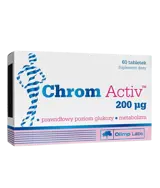 OLIMP Chrom Activ 200μg Хром Пиколинат 200 мкг - 60 таблетки, 60 дози
