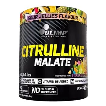 OLIMP Citrulline Malate 8100 мг Цитрулин Малат - 200 грама, 22 дози