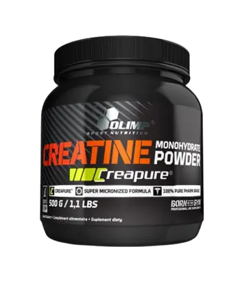 OLIMP Creapure Monohydrate Powder Kреатин Монохидрат Creapure - 500 грама, 100 дози