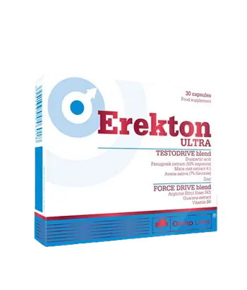 OLIMP Erekton Ultra Формула за Мъже в Подкрепа на Либидото - 30 капсули, 30 дози