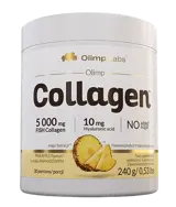 OLIMP Fish Collagen Powder 5000 мг Хидролизиран Рибен Колаген на Прах с вкус Ананас- 240 грама, 30 дози