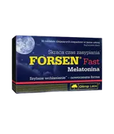 OLIMP Forsen Fast Melatonin 1 мг Мелатонин - 30 таблетки, 30 дози