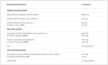 OLIMP Fortest Тестостеронов Бустър - 120 капсули, 30 дози