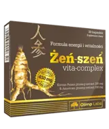 OLIMP Ginseng Vita-Complex 450 мг Комплекс от Корейски и Американски Женшен - 30 капсули, 30 дози