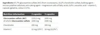 OLIMP Glucosamine Plus Sport Edition Глюкозамин - 60 капсули, 30 дози