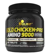 OLIMP Gold Chicken Pro Amino 9000 мг Хидролизат на Пилешки Протеин - 300 таблетки, 50 дози