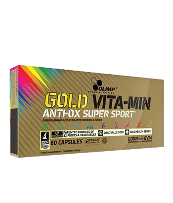 OLIMP Gold VITA-MIN anti-OX Super Sport Спортни Мултиватамини - 60 капсули, 30 дози