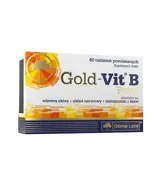 OLIMP Gold-Vit B Forte Витaмин B Кoмплeĸc - 60 таблетки, 60 дози