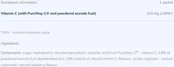 OLIMP Gold-Vit C Junior 110 мг Витамин C за Деца на Сашета - 15 сашета, 15 дози