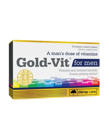 OLIMP Gold-Vit for Men Мултивитамини за Мъже - 30 таблетки, 30 дози