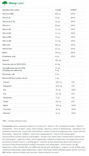 OLIMP Gold-Vit for Women Мултивитамини за Жени - 30 таблетки, 30 дози