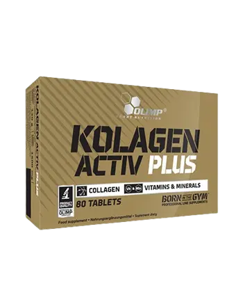 OLIMP Kolagen Activ Plus Sport Хидролизиран Колаген на Таблетки - 80 таблетки, 10 дози