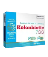 OLIMP Kolonbiotic 7gg Probiotic + Prebiotic Πpoбиoтик + Пребиотик със 7 Милиapдa Живи Кyлтypи - 10 капсули, 10 дози