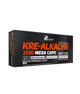 OLIMP Kre-Alkalyn Mega Caps 2500 мг Креатин Кре-Алкалин - 120 капсули, 30 дози