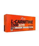 OLIMP L-Carnitine 1500 Extreme Mega Caps L-Карнитин Тартрат - 120 капсули, 60 дози