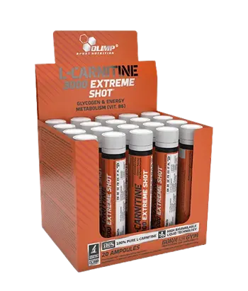 OLIMP L-Carnitine 3000 мг Extreme Shot Течен Л-Карнитин Шот