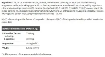OLIMP L-Carnitine Xplode 2240 мг Л-Карнитин - 300 грама, 100 дози