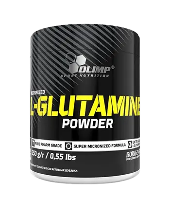 OLIMP L-Glutamine Powder 4000 мг L-Глутамин на Прах - 250 грама, 62 дози