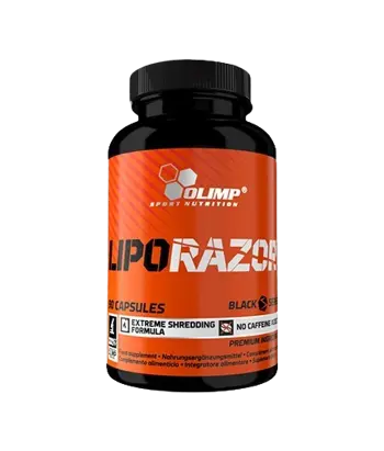 OLIMP Liporazor Мощен Липотропен Фетбърнър - 90 капсули, 45 дози