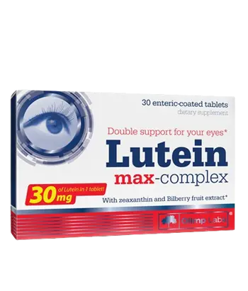 OLIMP Lutein Max-Complex Лутеин, Зеаксантин и Екстракт от Черна Боровинка - 30 таблетки, 30 дози