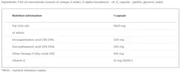 OLIMP Omega-3 GOLD Sport Edition 1000 мг Висококонцентрирано Рибено Масло - 120 гел капсули, 120 дози